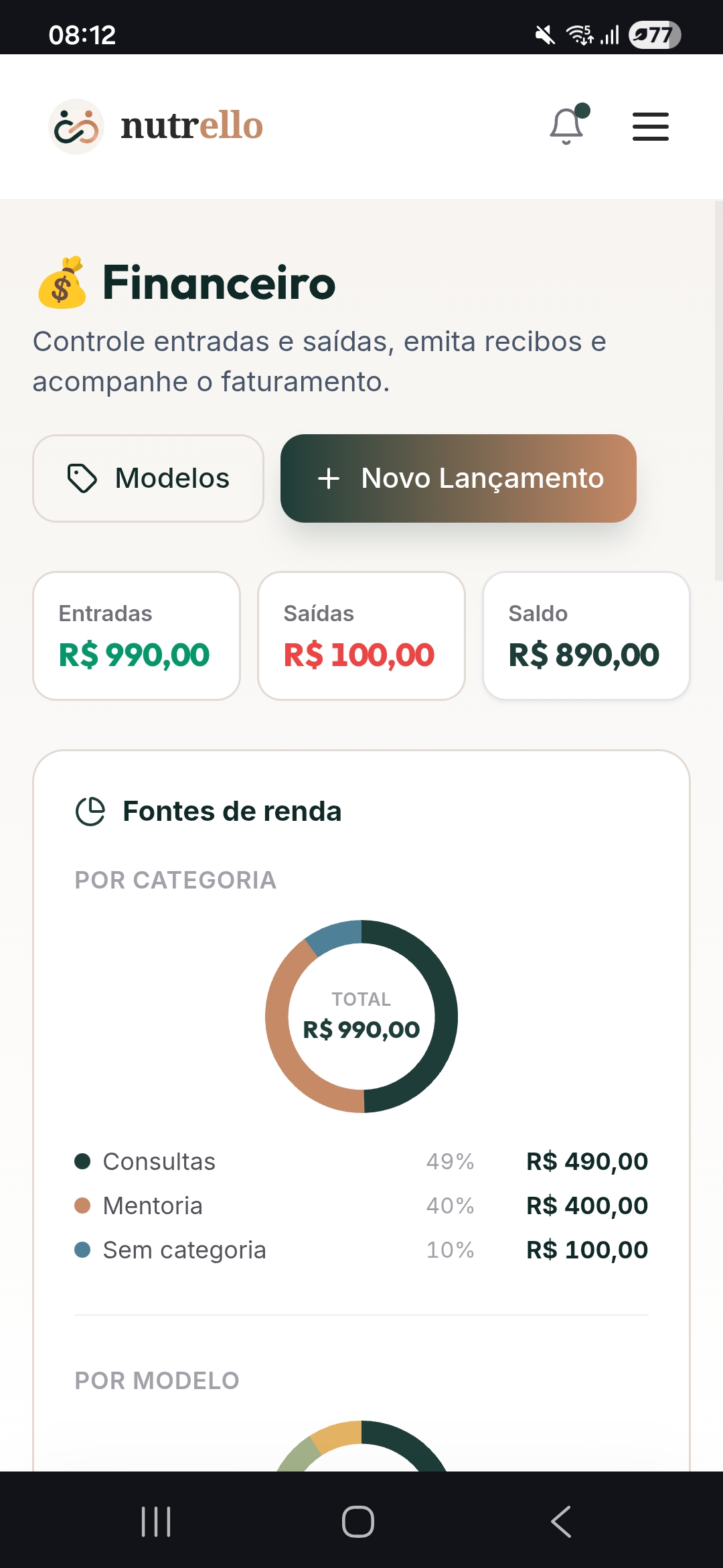 Novas fontes de receita
